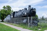 NP 1382 sits on display by the Helena Depot 